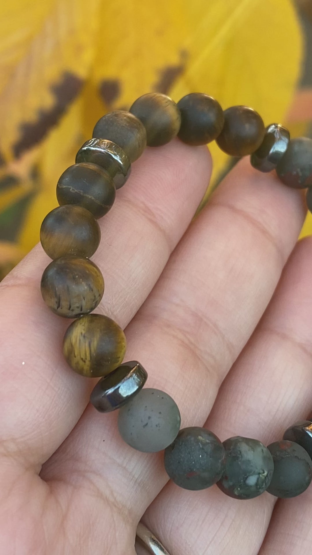 Bloodstone and on sale tiger's eye